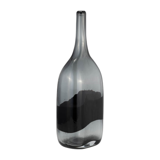 glass-15-h-long-neck-2-tone-vase-smoke-black-2