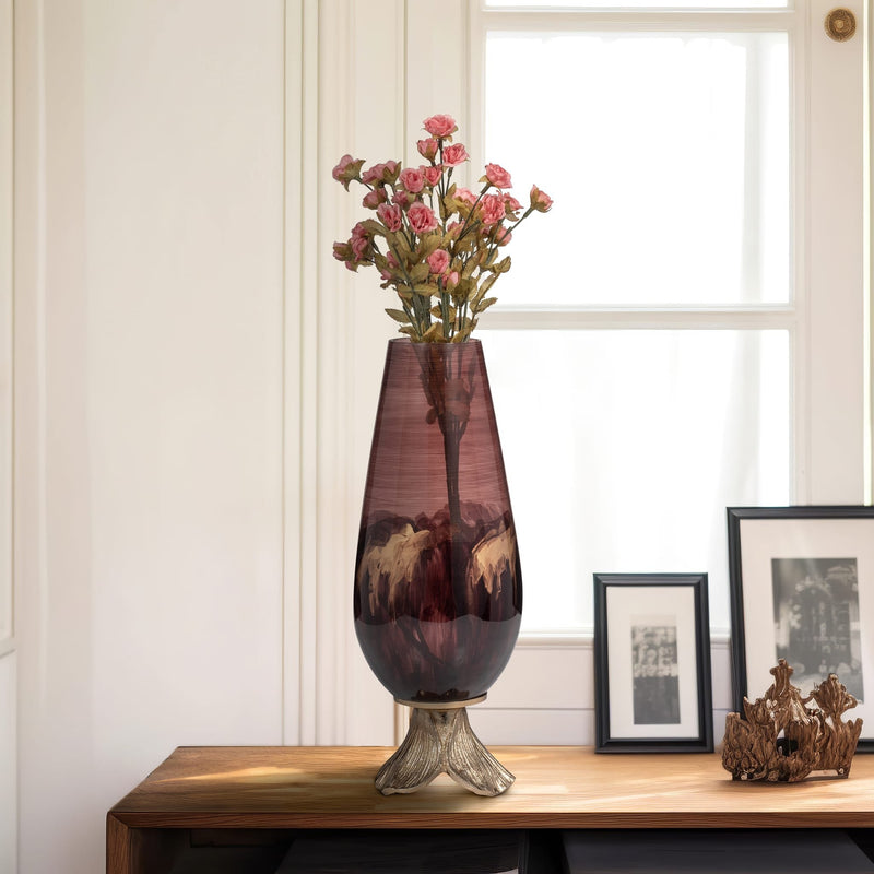 glass-15-vase-w-leaf-base-bronze-11