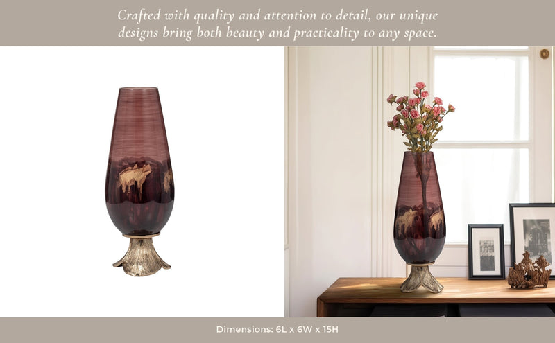 glass-15-vase-w-leaf-base-bronze-12