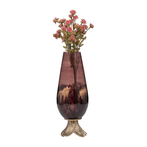 glass-15-vase-w-leaf-base-bronze-2