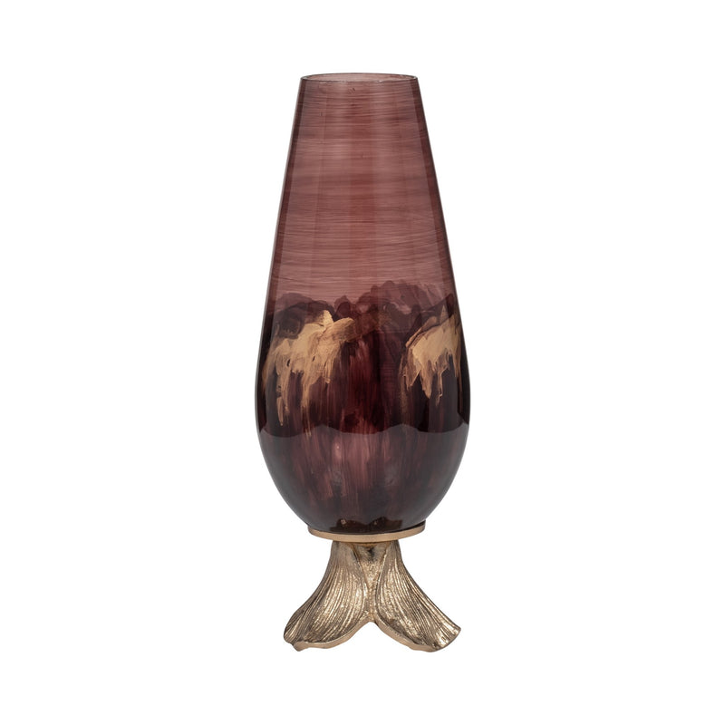 glass-15-vase-w-leaf-base-bronze-3