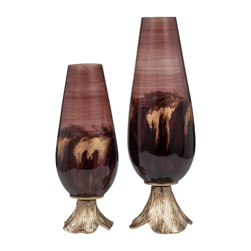 glass-15-vase-w-leaf-base-bronze-8