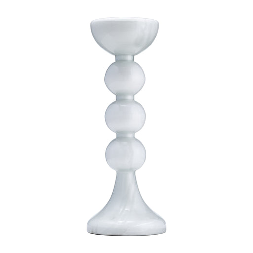 glass-18-h-bubbly-candle-holder-wht-enam-1