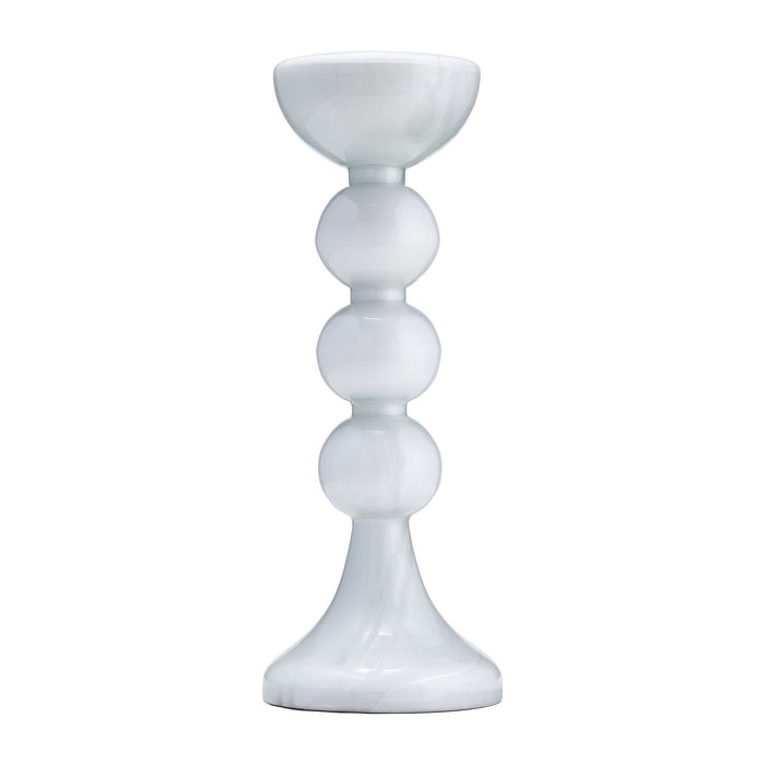 glass-18-h-bubbly-candle-holder-wht-enam-1