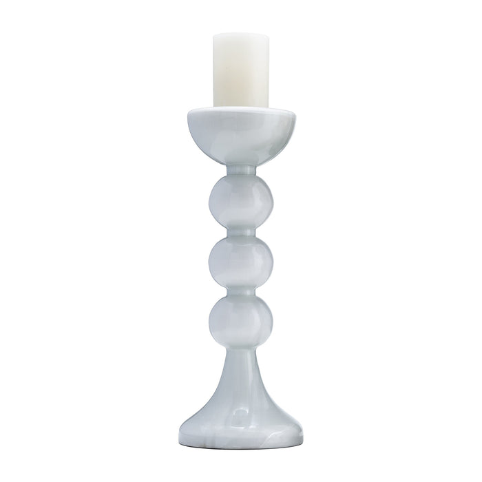 glass-18-h-bubbly-candle-holder-wht-enam-2