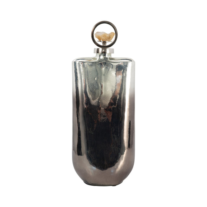 glass-19-metallic-bottle-w-stone-top-silver-1
