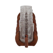glass-24-6-votive-holders-w-base-brown-clear-4