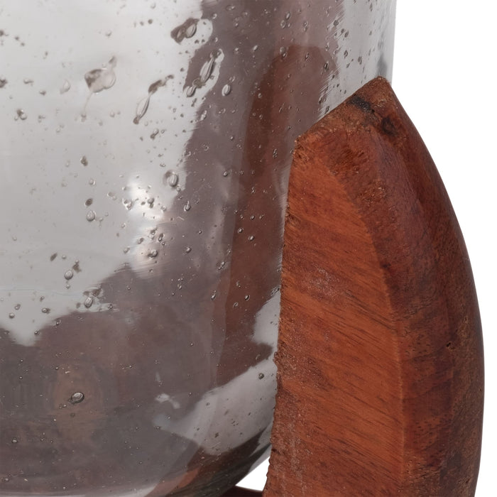 glass-7-votive-holder-w-base-brown-clear-5