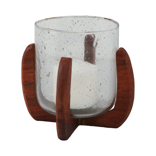 glass-8-votive-holder-w-base-brown-clear-2