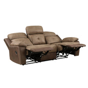 glendale-brown-double-reclining-sofa-9