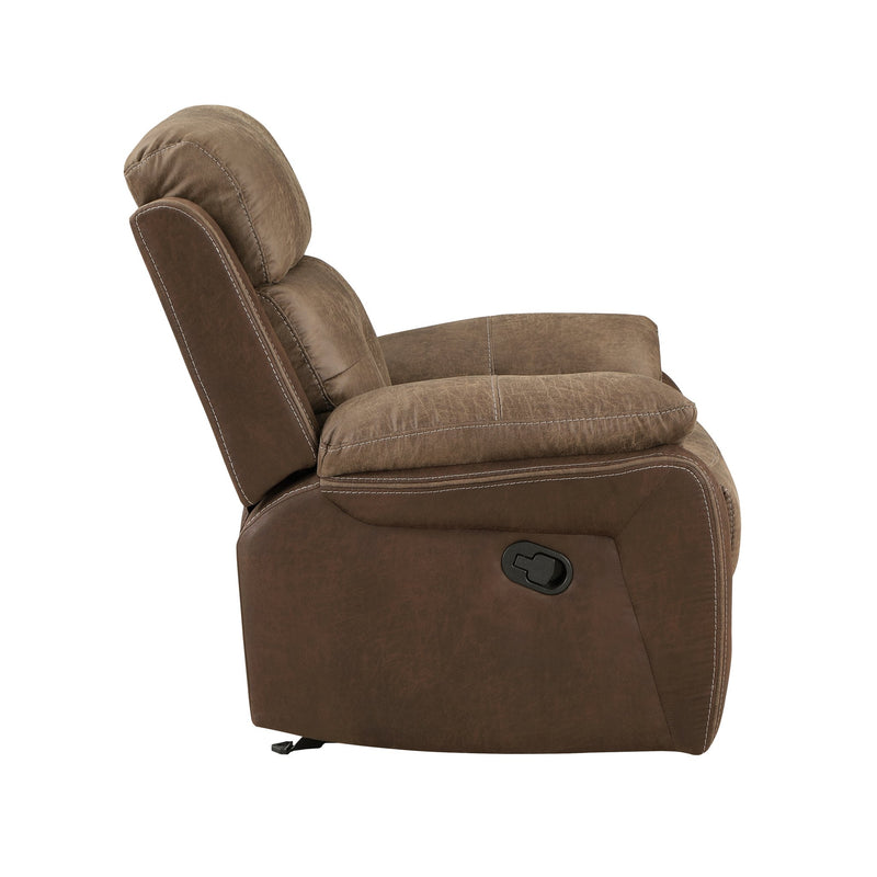 glendale-brown-glider-reclining-chair-3