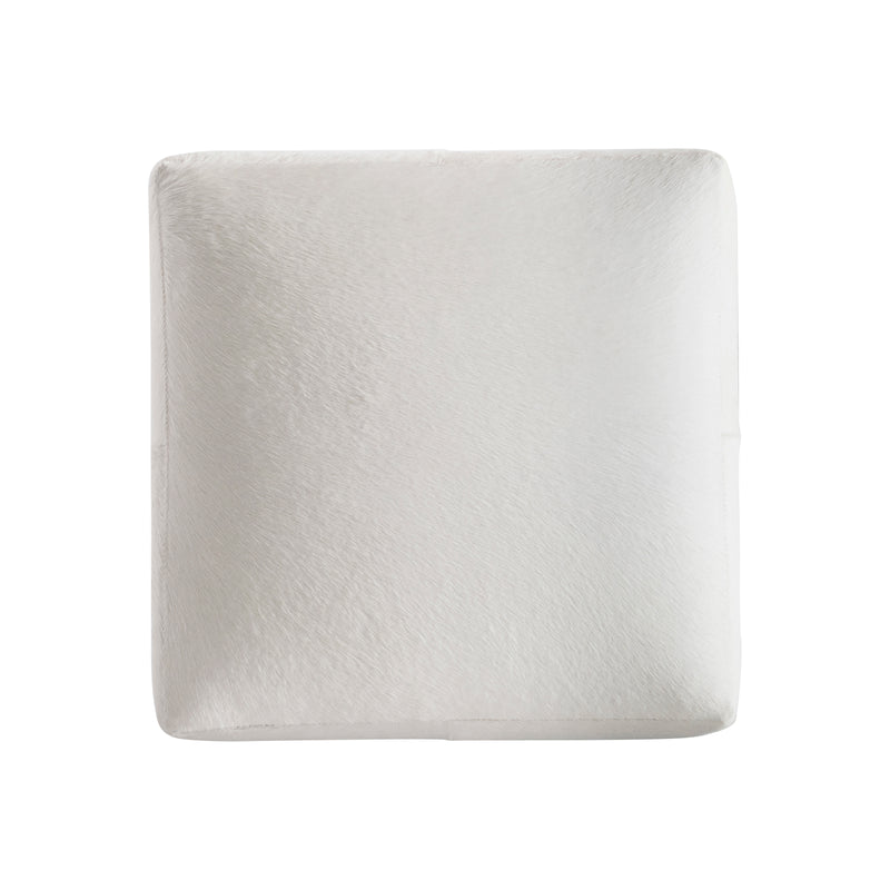 Aspen Leather Ottoman