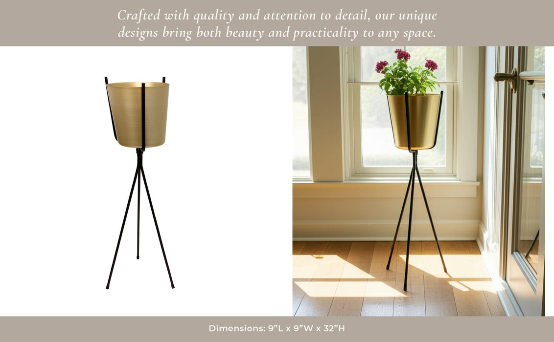 gold-metal-planter-black-tripod-31-5-6