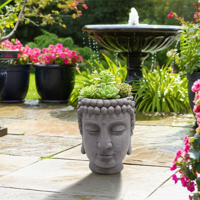 gray-buddha-head-planter-13