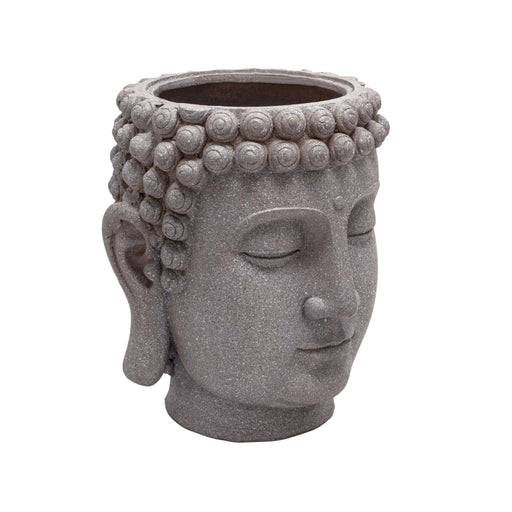 gray-buddha-head-planter-2