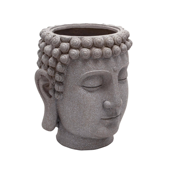 gray-buddha-head-planter-2