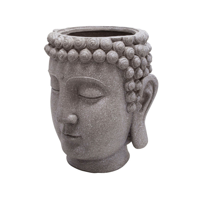 gray-buddha-head-planter-3