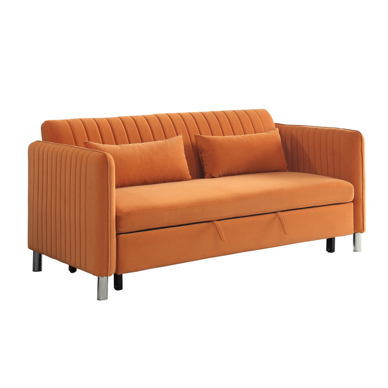 greenway-orange-convertible-studio-sofa-with-pull-out-bed-1