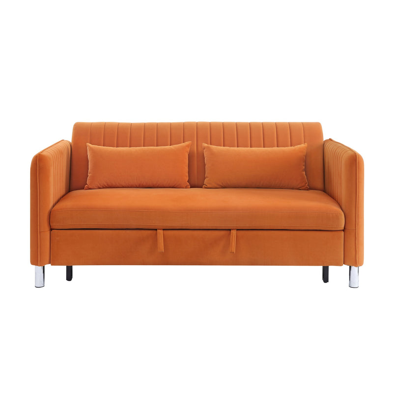greenway-orange-convertible-studio-sofa-with-pull-out-bed-2