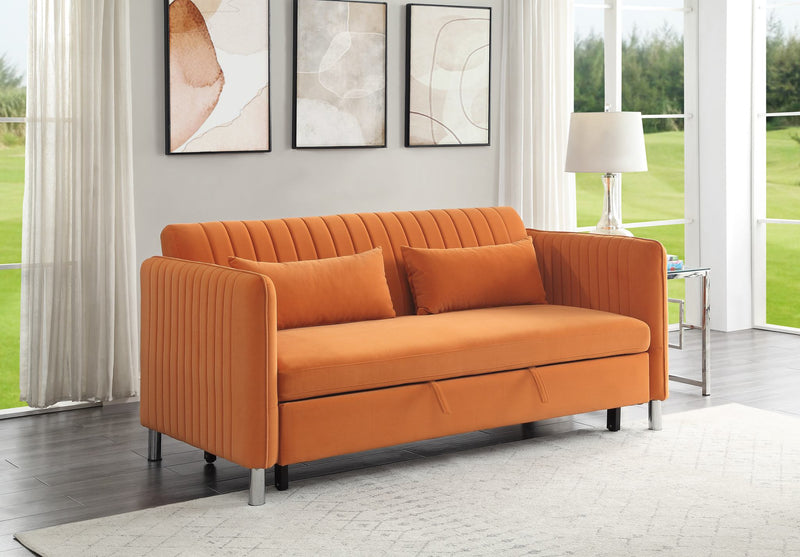 greenway-orange-convertible-studio-sofa-with-pull-out-bed-5