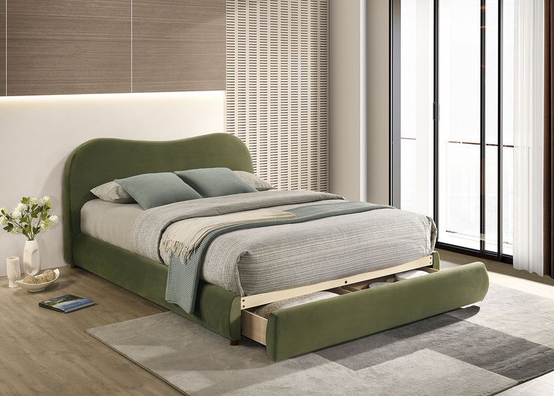 grimsby-queen-bed-olive-green-velvet-2