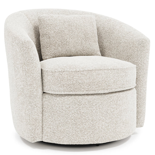 Elizabeth Fabric Swivel Chair - Furniture City (CA)l