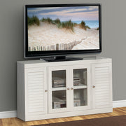 Parker House Boca 7 Piece Entertainment Wall with Corner Bookcases