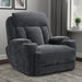 Parker Living Dalton - Lucky Charcoal Power Reclining Sofa Loveseat and Recliner