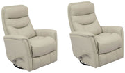 parker-living-gemini-ivory-swivel-glider-recliner-two-pack-1