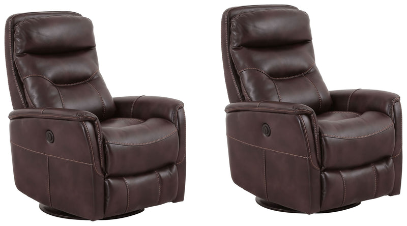 parker-living-gemini-truffle-power-swivel-glider-recliner-two-pack-1