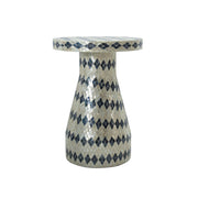 halio-cream-blue-checkered-shell-side-table-3