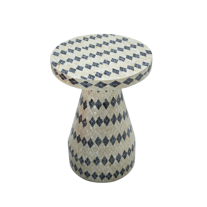 halio-cream-blue-checkered-shell-side-table-4