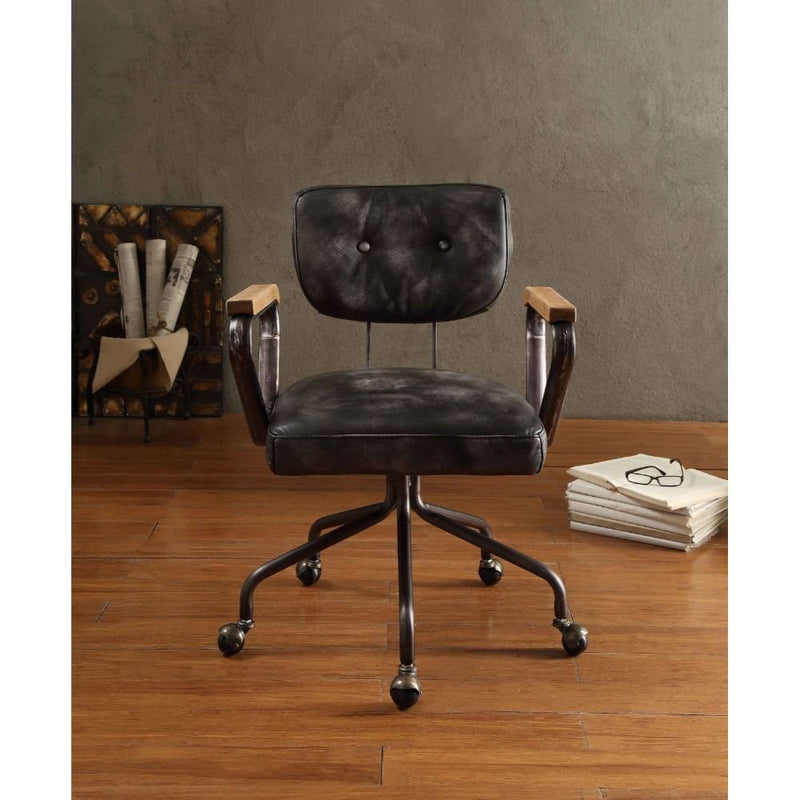 hallie-vintage-black-top-grain-leather-swivel-office-chair-2
