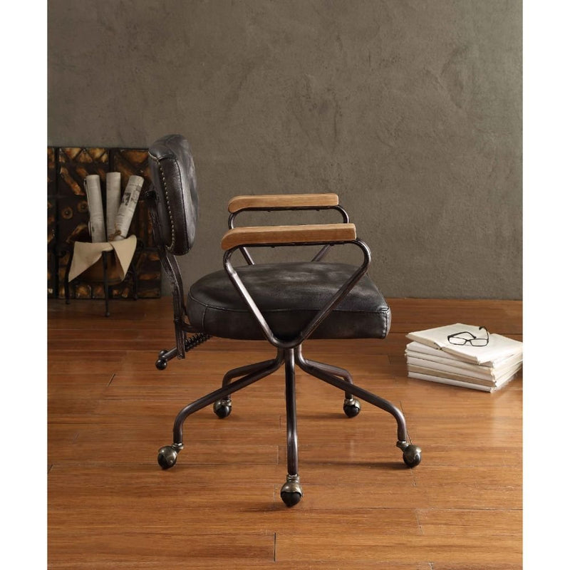 hallie-vintage-black-top-grain-leather-swivel-office-chair-4