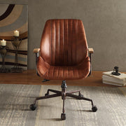 hamilton-cocoa-top-grain-leather-swivel-office-chair-3