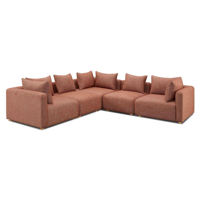hangover-sedona-red-textured-fabric-5-piece-modular-l-sectional-1