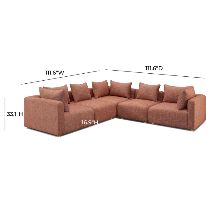 hangover-sedona-red-textured-fabric-5-piece-modular-l-sectional-4