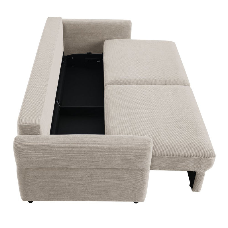 haran-beige-fabric-sofa-w-sleeper-storage-2-pillows-9