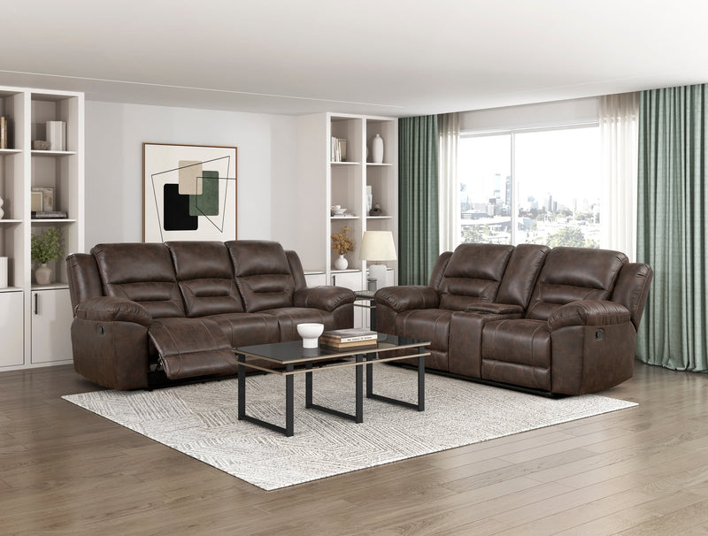 hazen-dark-brown-double-reclining-sofa-4