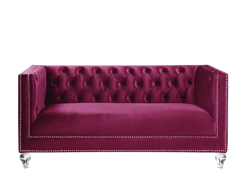 heibero-burgundy-velvet-loveseat-w-2-pillows-2
