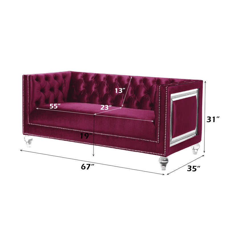 heibero-burgundy-velvet-loveseat-w-2-pillows-5