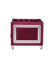 heibero-burgundy-velvet-sofa-w-2-pillows-3