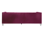 heibero-burgundy-velvet-sofa-w-2-pillows-4