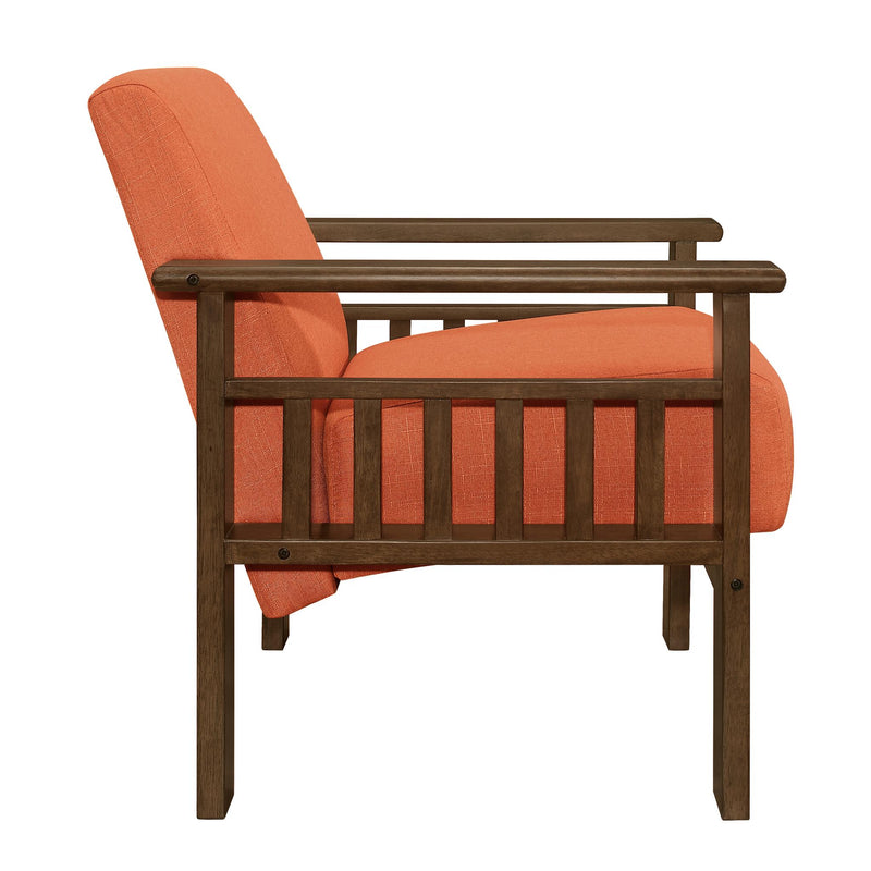 helena-orange-accent-chair-with-storage-arms-1