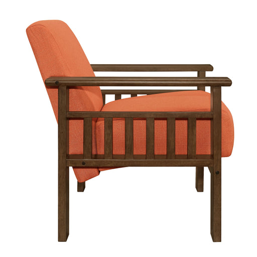 helena-orange-accent-chair-with-storage-arms-1