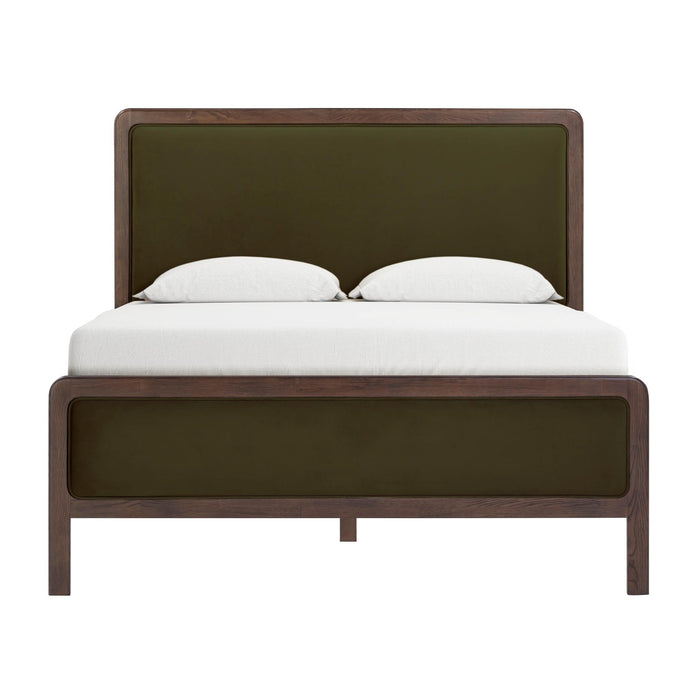 hella-forest-green-velvet-queen-bed-1