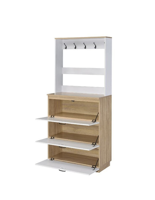hewett-light-oak-white-shoe-cabinet-2