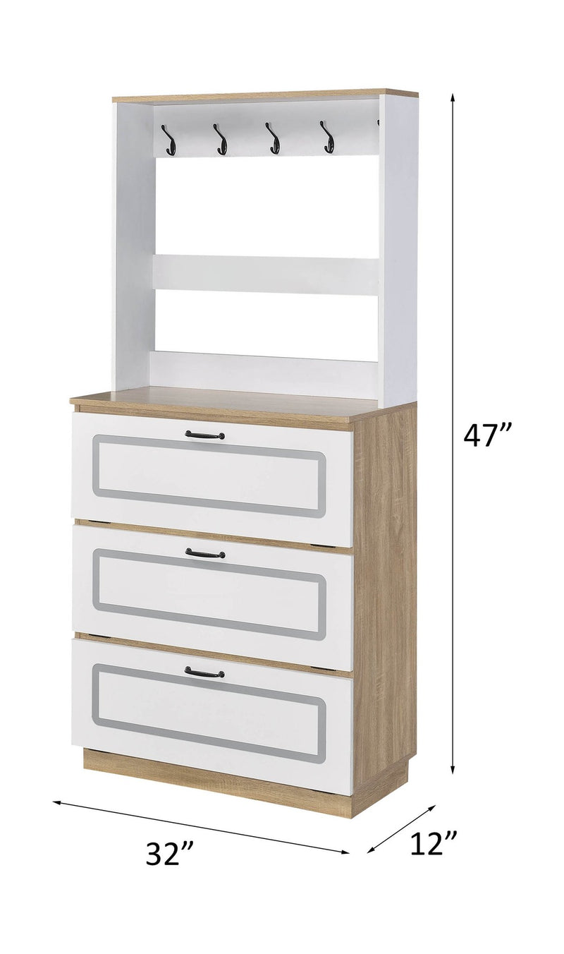 hewett-light-oak-white-shoe-cabinet-5