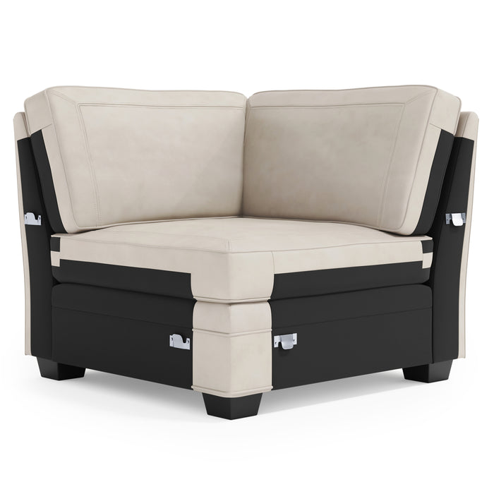 Grandview Leather Corner Chair - Furniture City (CA)l