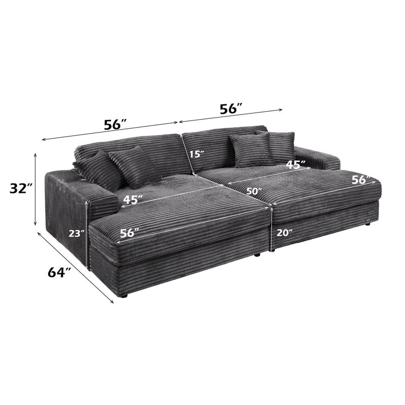 hilde-dark-gray-cordoury-sectional-sofa-w-4-pillows-9